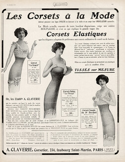 Claverie (Corsetmaker) 1913 Corsets