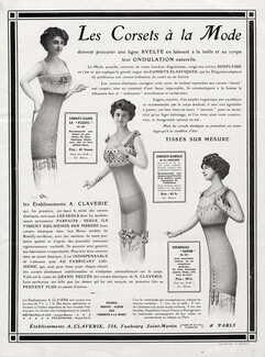 Claverie (Corsetmaker) 1913 Corsets
