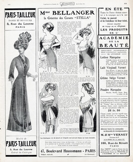 Madame Bellanger (Corsetmaker) 1910 Corsets Stella