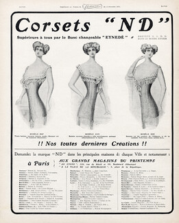 Corsets ND - Eynedé (Corsetmaker) 1909