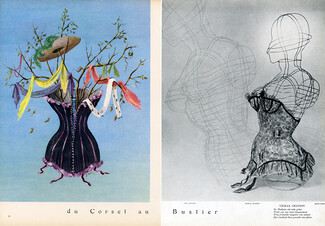 Marcel Rochas (Lingerie) 1948 du Corset au Bustier, Stanislas Lepri, John Devolouy