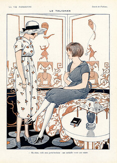 Fabiano 1919 ''Le talisman'' Elegantes Parisiennes