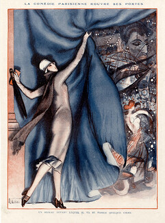 Armand Vallée 1924 ''La comédie parisienne rouvre ses portes''
