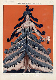 Vald'Es 1925 Pour les grands enfants, Christmas Tree Dress, Arbre de Noël
