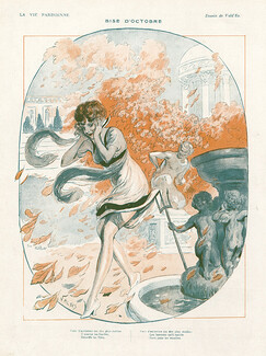 Vald'Es 1917 ''Bise d'Octobre'' Stockings, Autumn, Faun