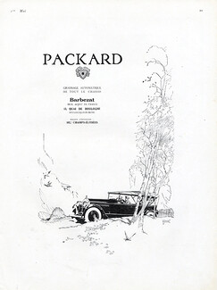 Packard 1926 Signed W Jardin