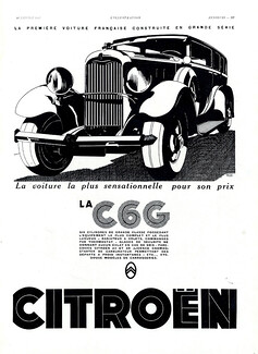 Citroën 1932 C6G, Zelle