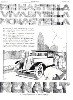 Renault 1928 d'après René Vincent
