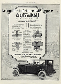 Paul Audineau (Coachbuilder, Cars) 1925 J. Wanko