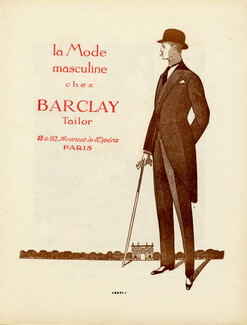 Barclay (Men's clothing) 1920