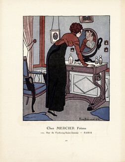 Mercier Frères 1912 Pierre Brissaud, Gazette du Bon Ton