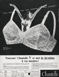 Chantelle (Lingerie) 1963 Photo H. Léonard