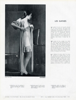 Charmis (Lingerie) 1934 Combination for the evening, Photo Luigi Diaz