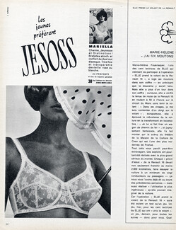 Jesoss (Lingerie) 1966 Mariella, Bra