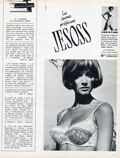 Playtex 1967 coeur croisé Brassiere — Advertisement