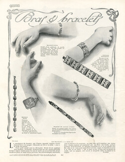 Paul Liénard 1903 Jewels, Bracelets, Fantaisies Egyptiennes