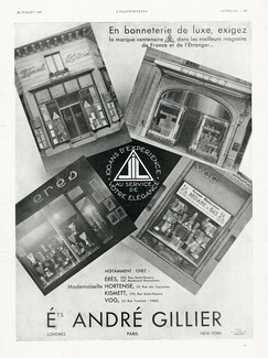 JIL André Gillier 1930 Mademoiselle Hortense, Kismett, Erès, Vog, Shop Windows