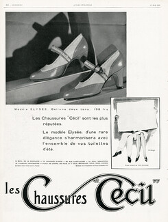 Cecil (Shoes) 1929 Model Elysée, Van Dongen