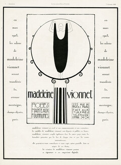 Madeleine Vionnet 1922 Label Thayaht