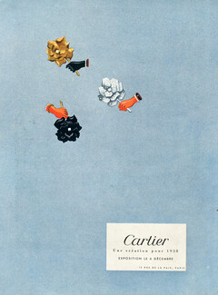 Cartier (Jewels) 1937 Flowers Clips