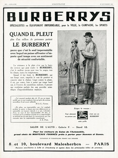Burberrys 1929 Raincoats, J. Scott