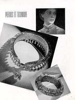 Van Cleef & Arpels (Necklace), Boucheron (Bracelet) 1937 Misia Sert