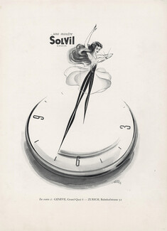 Solvil (Watches) 1947 Albert (Alprou) Pouprou