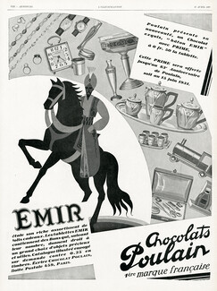 Poulain (Chocolates) 1929 Emir