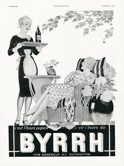 Byrrh 1930 C'est l'heure exquise...