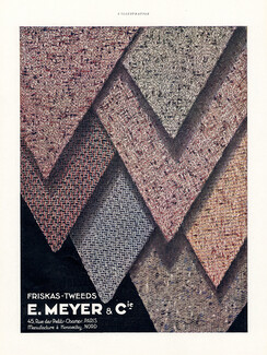 E. Meyer & Cie 1930 Friskas-Tweeds