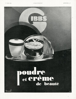 Gibbs 1930 Poudre et Crème, Erel