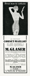 M. Glaser 1930 Corset-Maillot