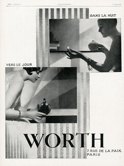 Worth (Perfumes) 1929 Vers Le Jour, Dans La Nuit, Photo Scaioni