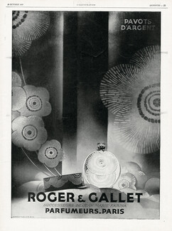 Roger & Gallet (Perfumes) 1929 Pavots d'Argent