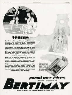 Bertimay (Perfumes) 1929 Tennis, Henri Mercier