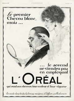 L'Oréal 1922 Premier Cheveu Blanc, Jean Claude