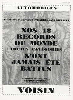 Voisin (Cars) 1929 Records du monde