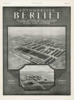 Berliet (Cars) 1922 Usine de Venissieux
