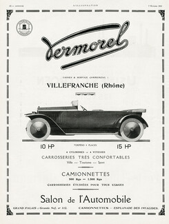 Vermorel (Automobiles) 1922 Villefranche
