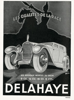 Delahaye 1929 Les Qualités de la Race, Fell, Riegel