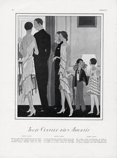 Jeanne Lanvin 1928 Children, André Edouard Marty, Fashion Illustration