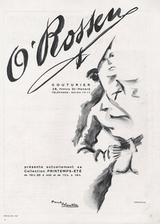 O'Rossen (Couture) 1937 Paul Valentin