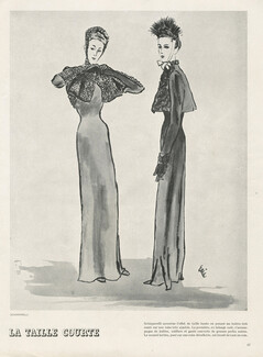 Schiaparelli 1937 Boléro, Evening Gown, Eric