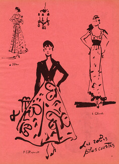 Schiaparelli, Chanel 1937 Les robes plus courtes, Christian Bérard