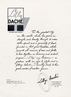 Lilly Daché 1948 Golden Anniversary