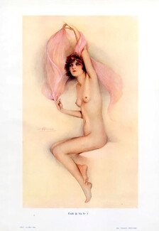 Suzanne Meunier 1930 Etude de Nu N°3, Nude