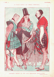 Armand Vallée 1919 Paris launches the feminine elegance and London the male elegances