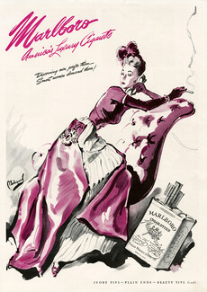 Marlboro, Cigarettes — Original adverts and images