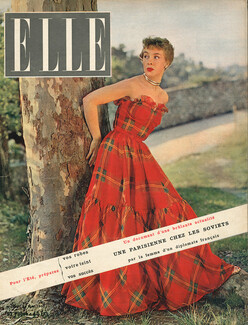 Véra Boréa 1951 Cover, Organza Ecossais, Photo Ravasse