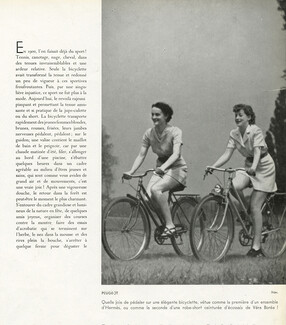 Hermès & Véra Boréa 1937 Robe-Short, Photo Arik Népo